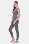 Lux Inferno Woollen Pyjama Set (Pack of 2) - Charcoal Melange — thumbnail 4